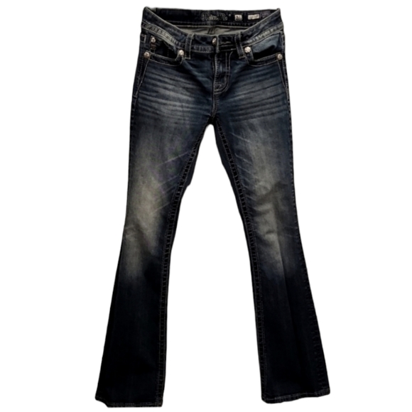 Miss Me Denim - Miss Me boot cut dream catcher heads size 26